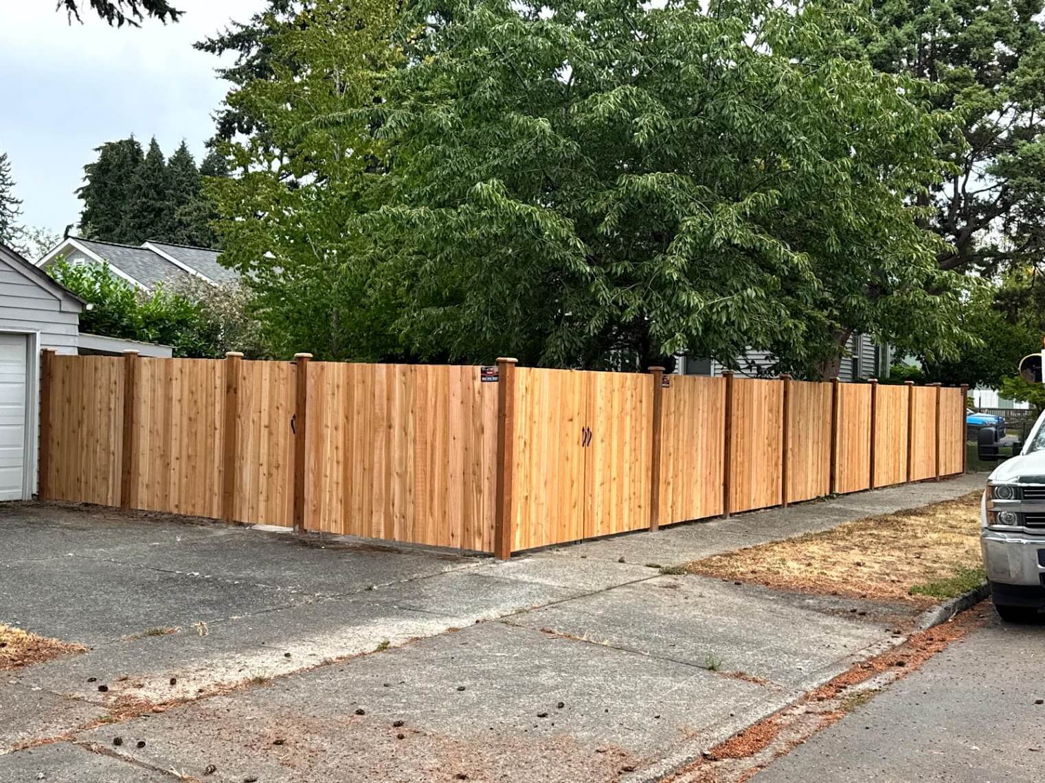 Wood Fencing by De Dios Construction